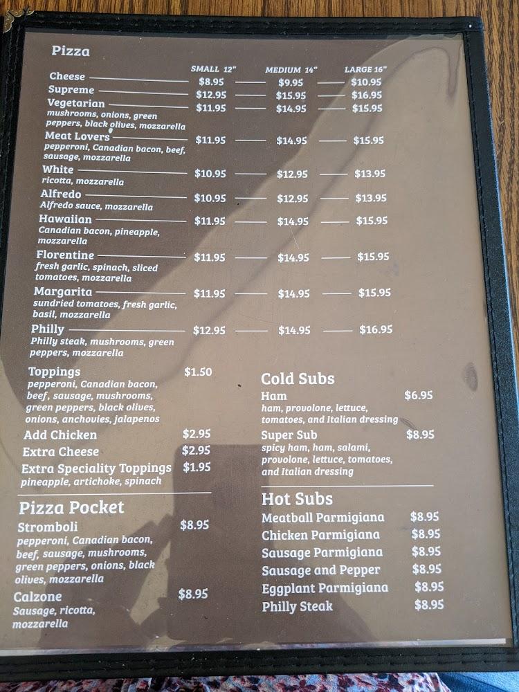 Bella Sara Pizza and Grill Menu image 2